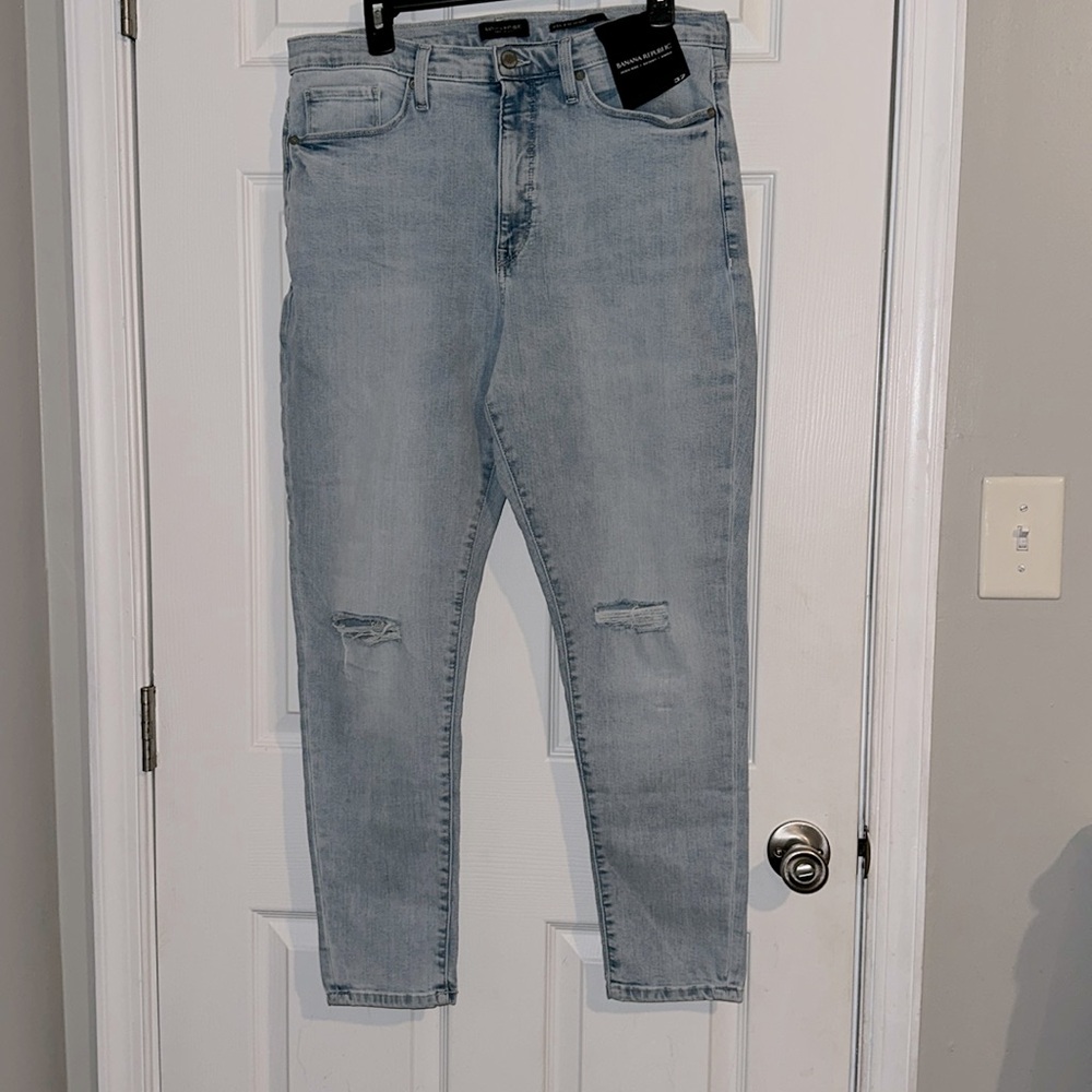 Banana Republic premium Denim high rise  skinny jeans New